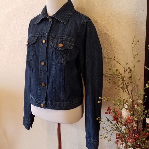 Michael Kors Denim Jeans Jacket Size Medium - Picture 4 of 8
